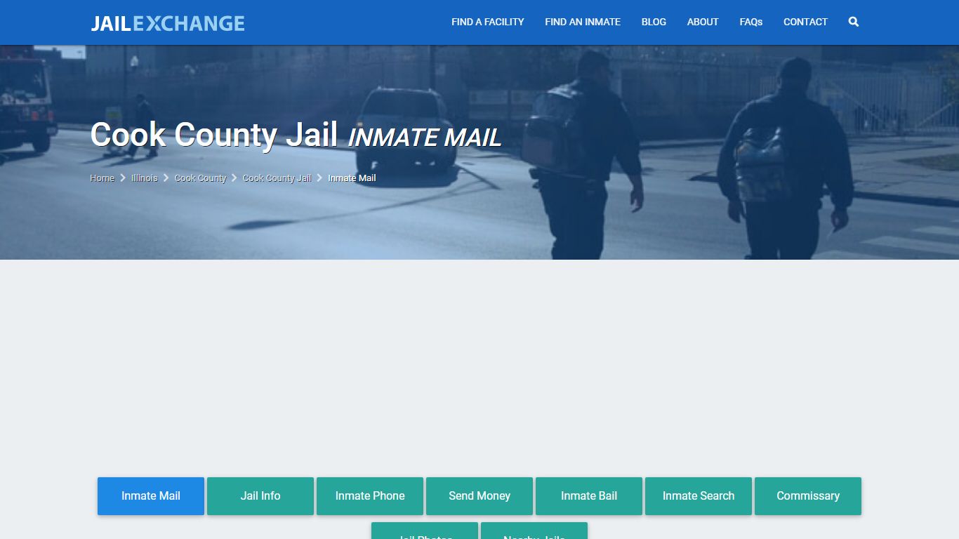 Cook County Jail Inmate Mail Policies | Chicago, - JAIL EXCHANGE